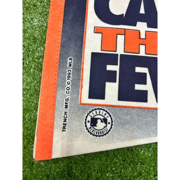 Detroit Tigers Vintage 1993 Baseball Pennants - Picture 2 of 2
